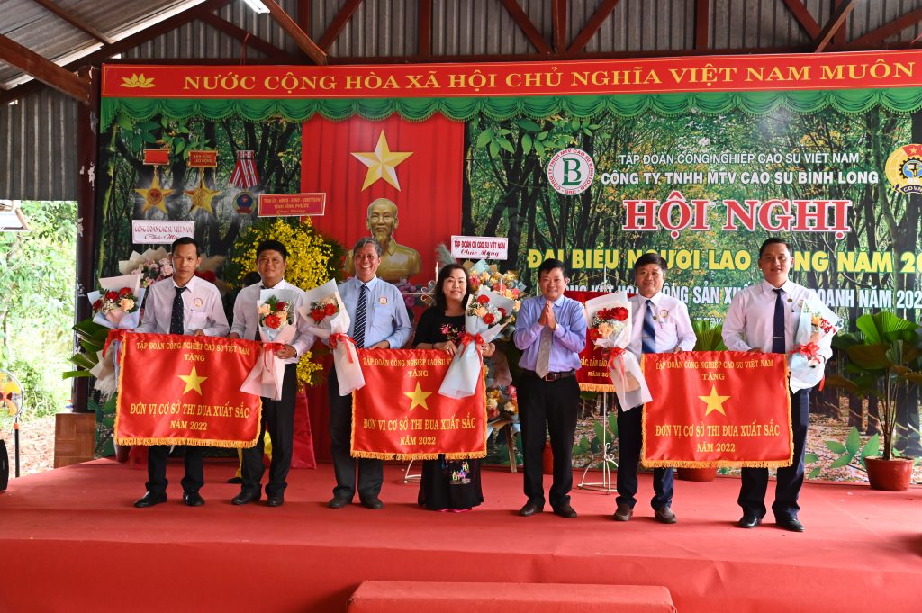 Cao su Bình Long hoàn thành xuất sắc nhiệm vụ năm 2022